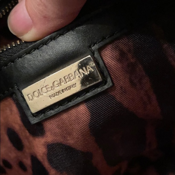 Dolce & Gabbana fabric & leather tote bag - Picture 4 of 7